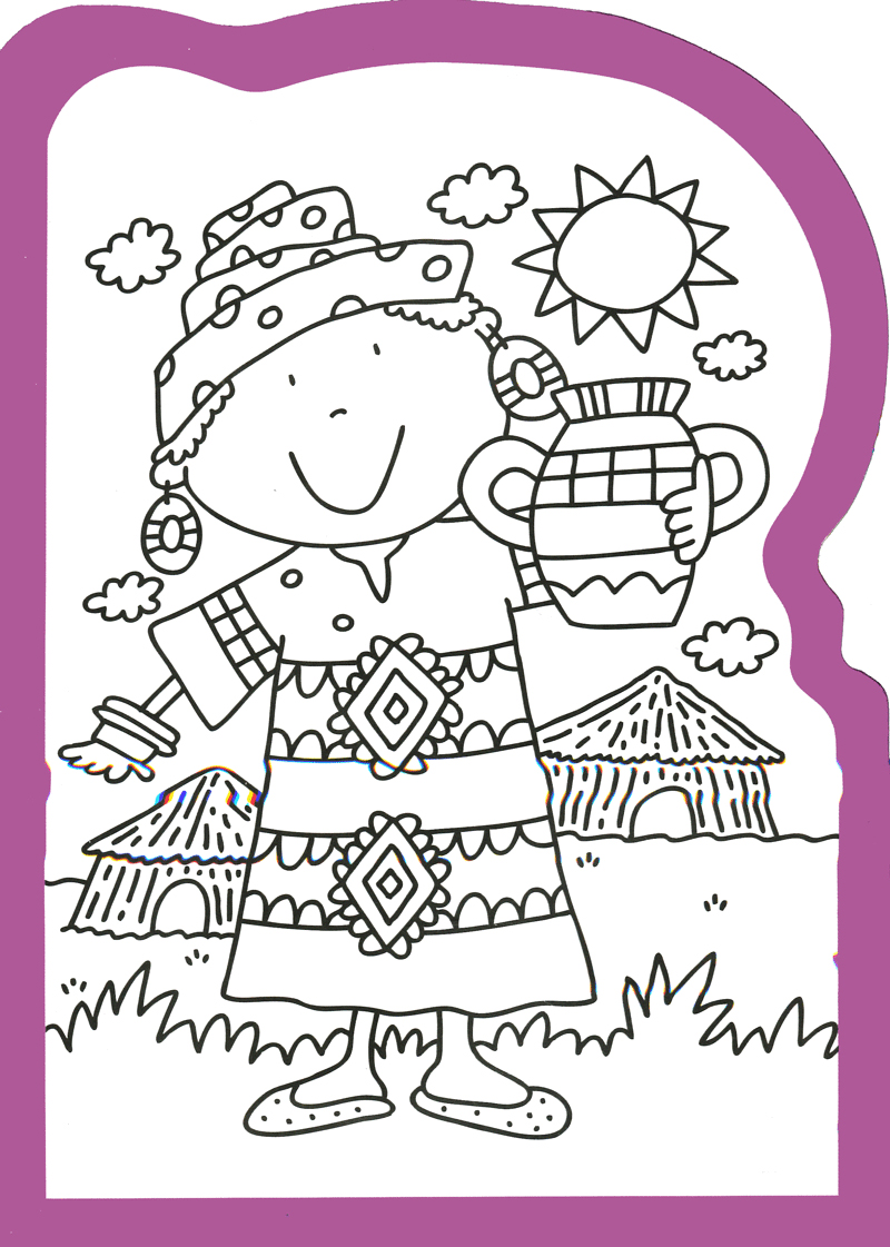 bộ tô màu theo chủ đề - cuộc sống bốn phương - tập 1