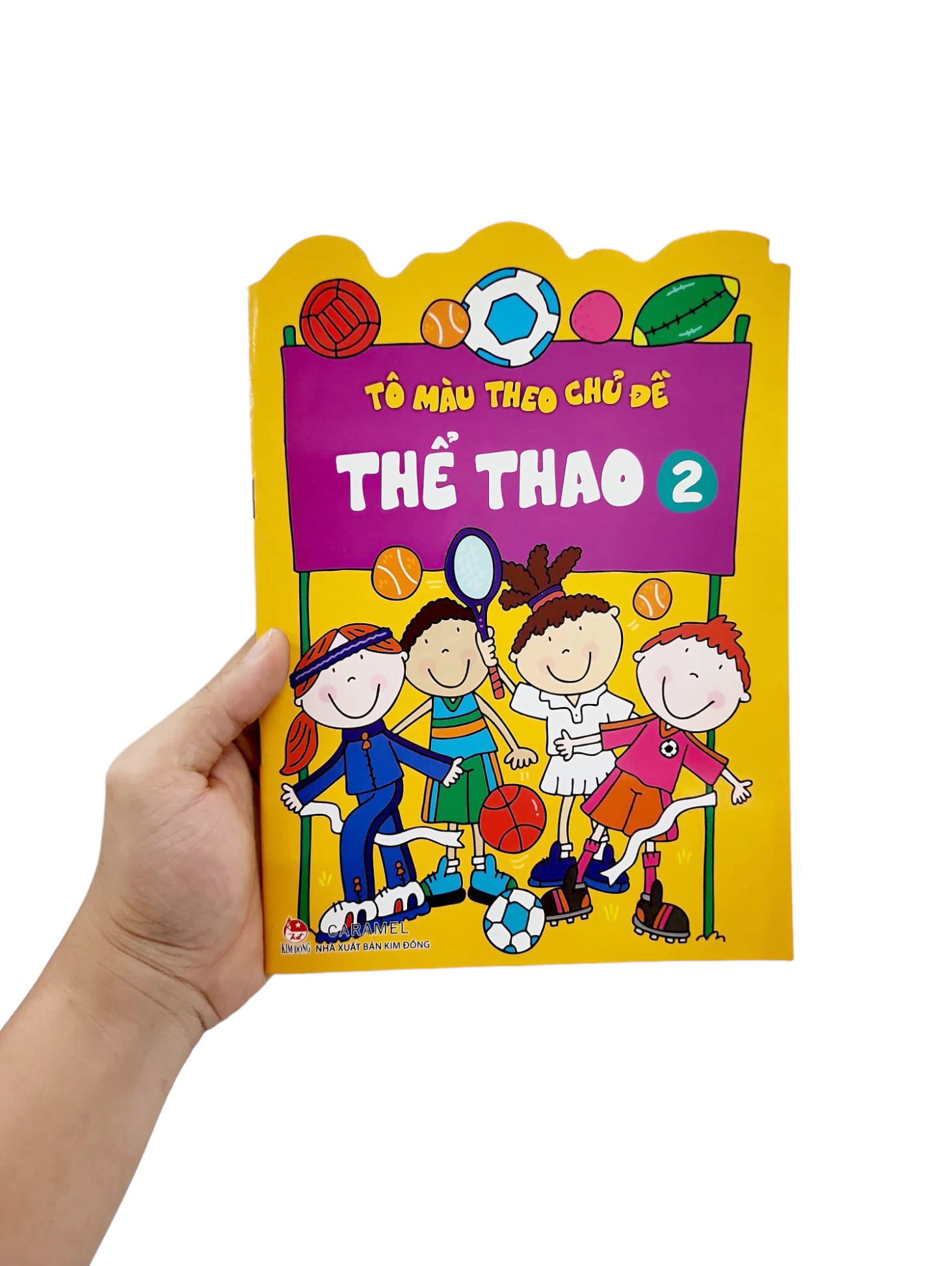 bộ tô màu theo chủ đề - thể thao - tập 2