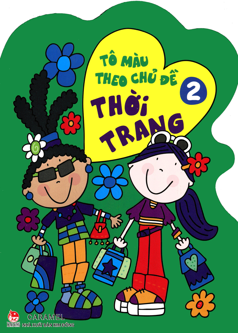 bộ tô màu theo chủ đề - thời trang - tập 2