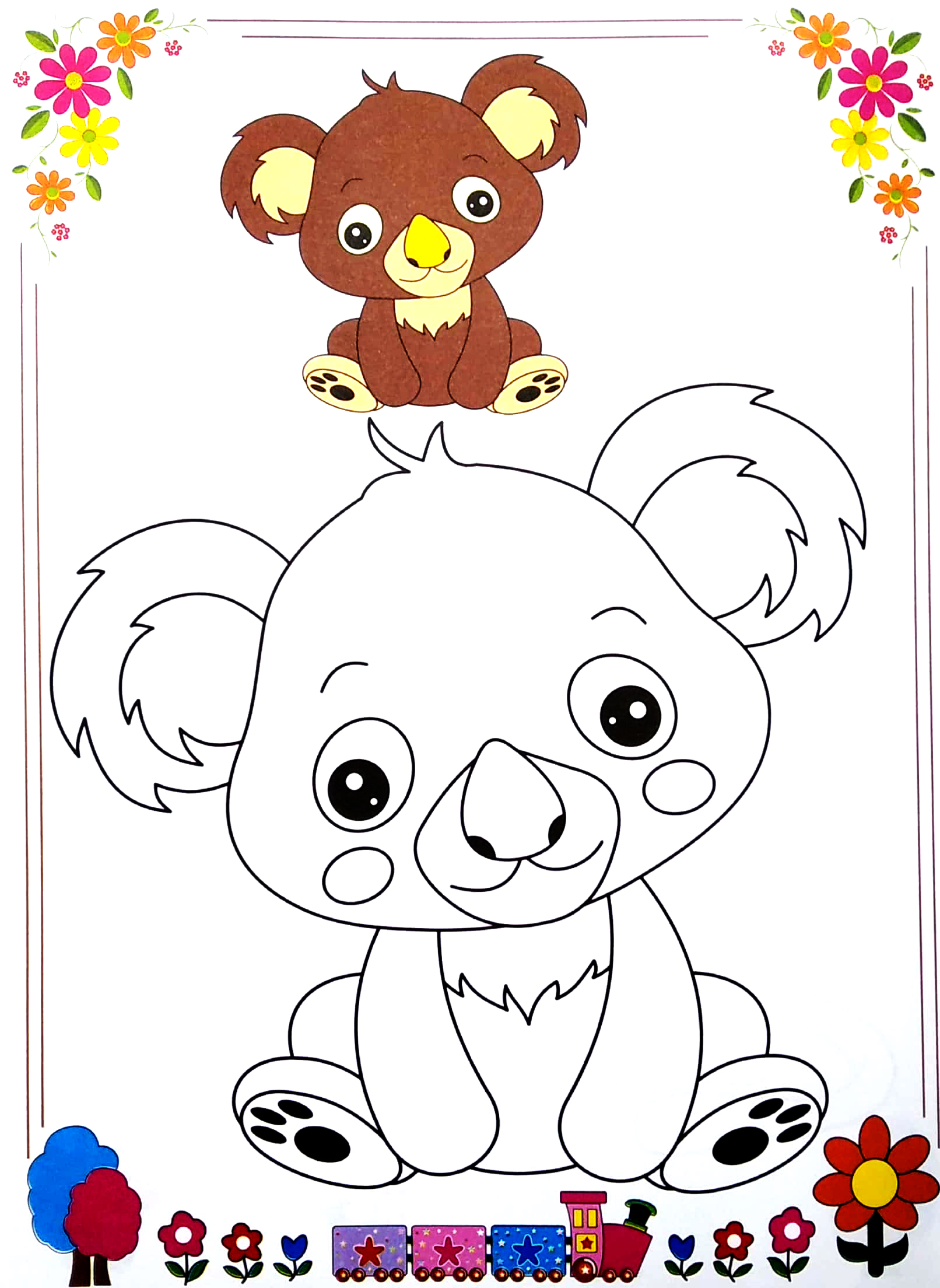 bộ tô màu thú cưng - tập 3 (dành cho bé mẫu giáo)