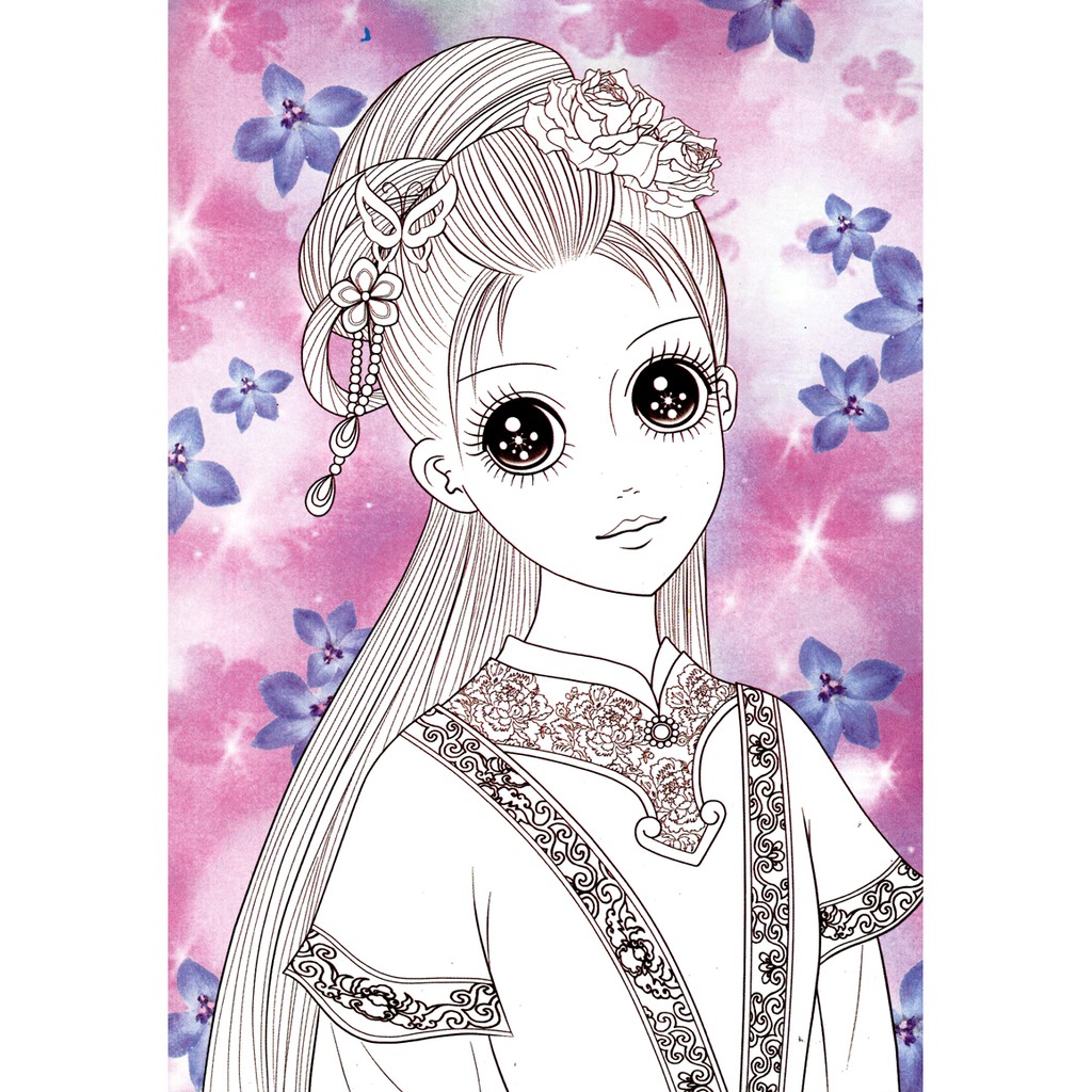 bộ tô màu trang phục công chúa 10 (tái bản)