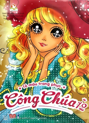 bộ tô màu trang phục công chúa (tập 12)