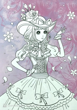 bộ tô màu trang phục công chúa (tập 12)