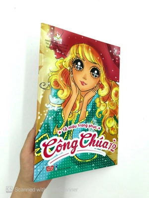 bộ tô màu trang phục công chúa (tập 12)