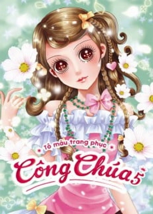bộ tô màu trang phục công chúa (tập 5)