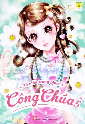 bộ tô màu trang phục công chúa (tập 5)