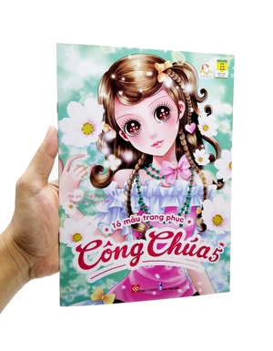 bộ tô màu trang phục công chúa (tập 5)