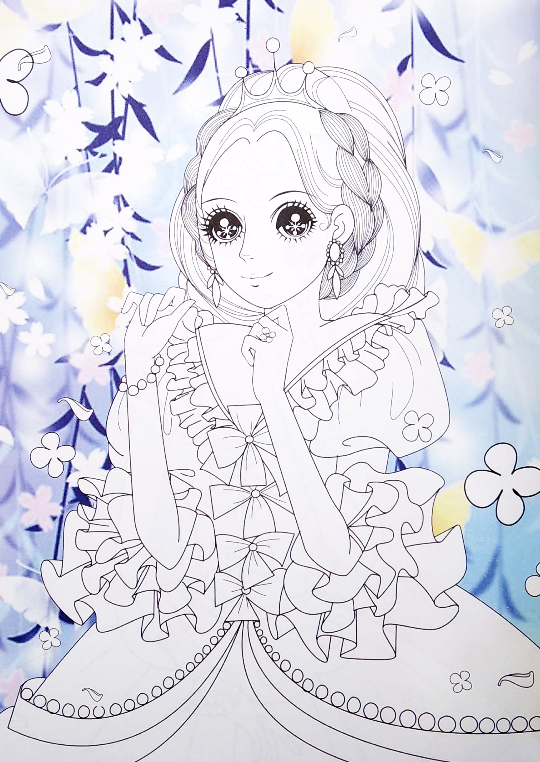 bộ tô màu trang phục công chúa - tập 7