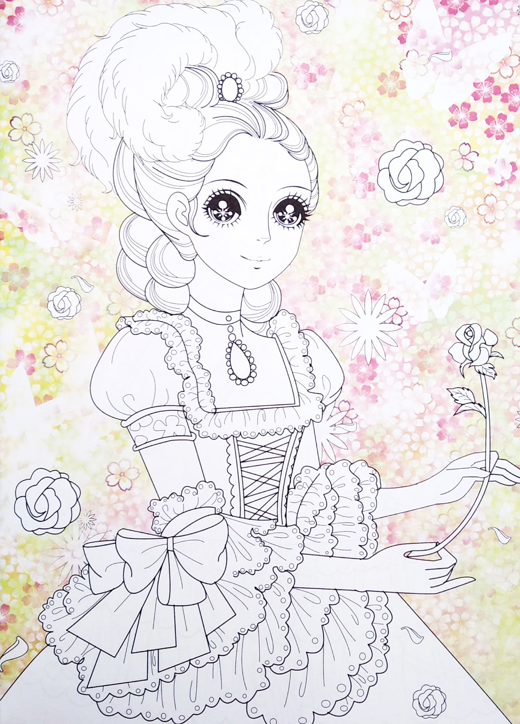 bộ tô màu trang phục công chúa - tập 7