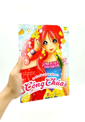 bộ tô màu trang phục công chúa - tập 8