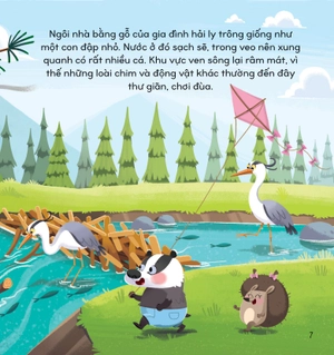 bố tớ tuyệt vời nhất - ngôi nhà ấm áp của hải ly bố