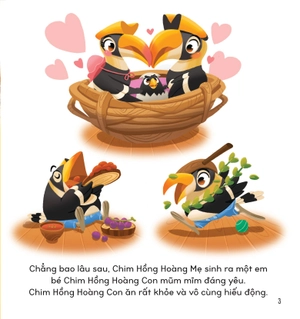 bố tớ tuyệt vời nhất - tình yêu của chim hồng hoàng bố