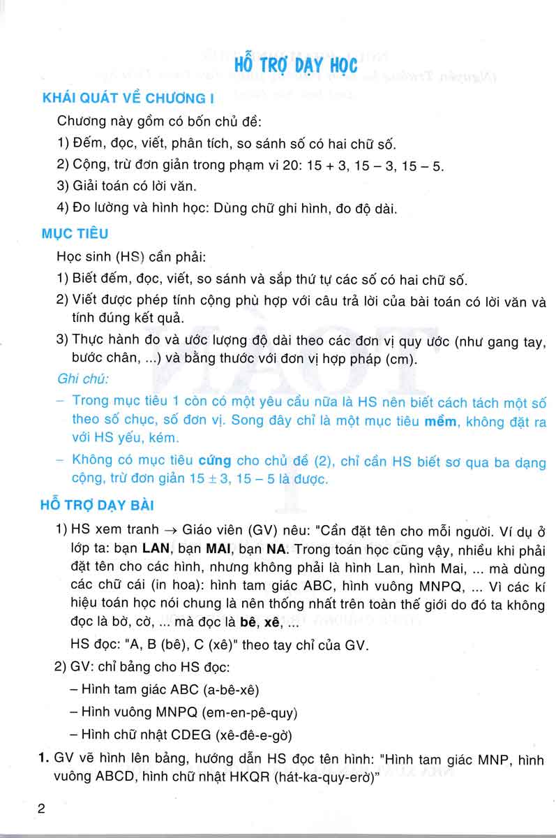 bộ toán 1 tập 2 - sách giáo viên và học sinh (theo chương trình tiểu học mới)