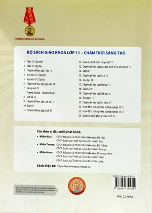 bộ toán 11 - tập 1 (chân trời sáng tạo) (chuẩn)