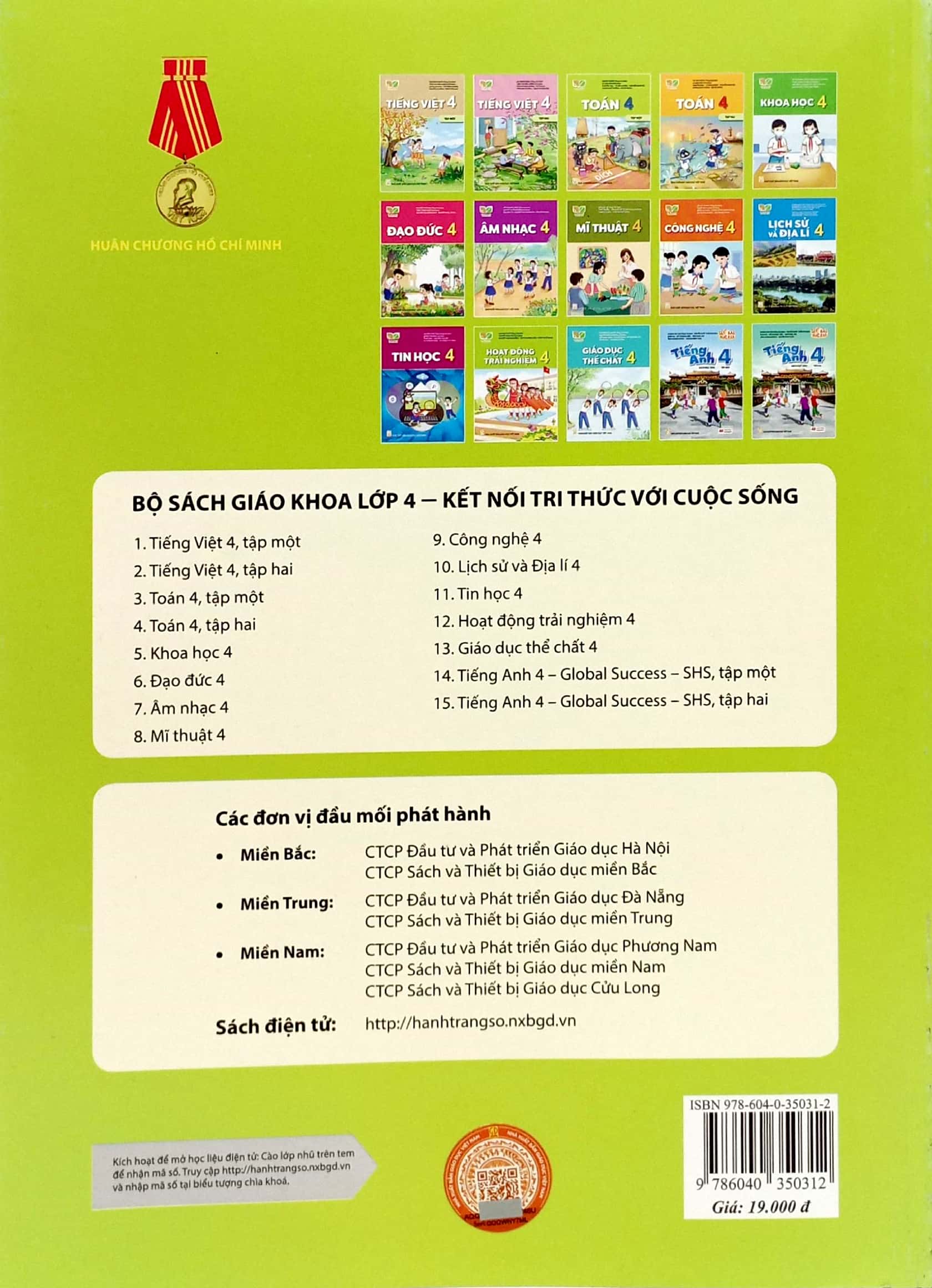 bộ toán 4 - tập 1 (kết nối tri thức) (chuẩn)