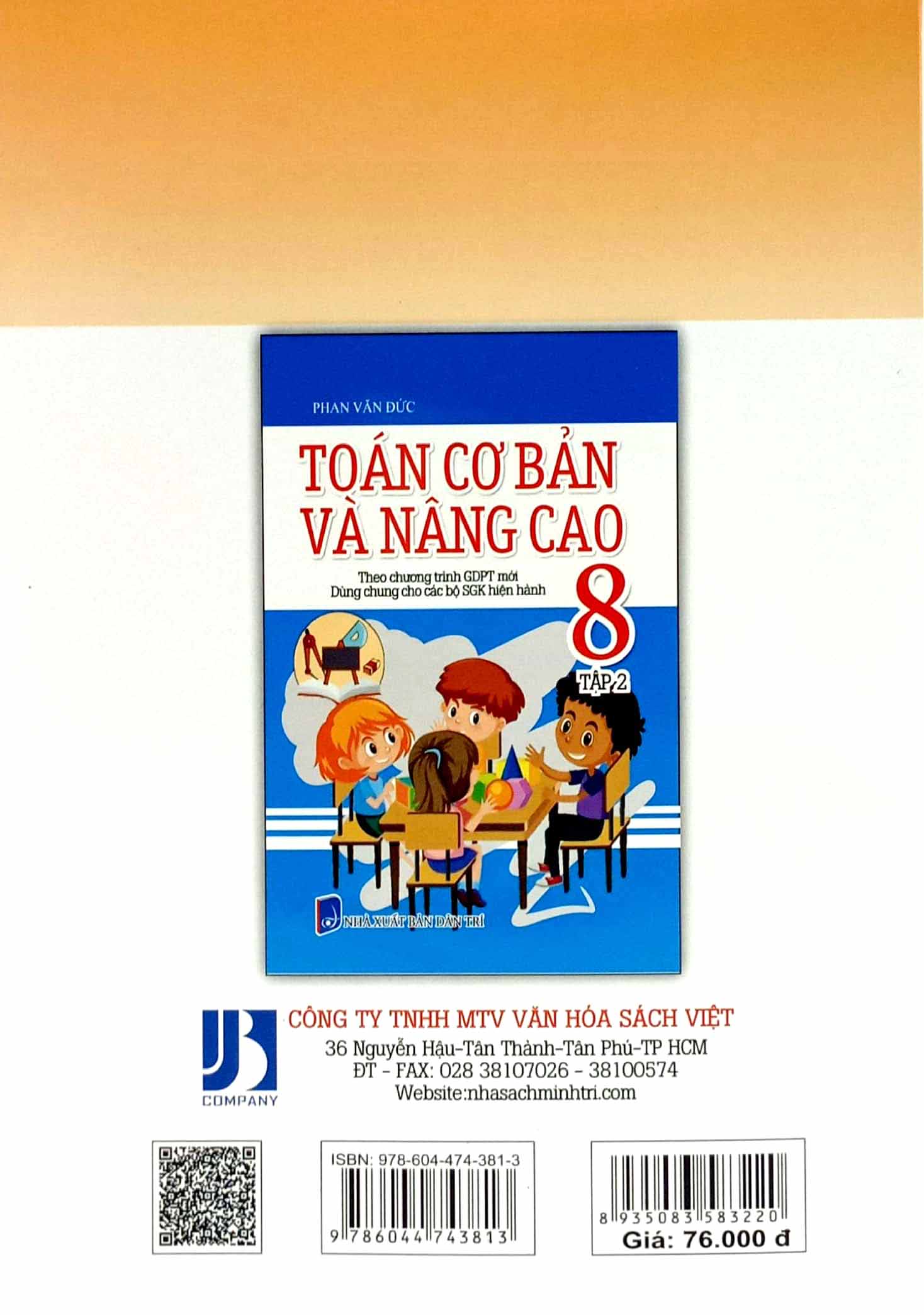 bộ toán cơ bản và nâng cao 8 - tập 1 (theo chương trình giáo dục phổ thông mới - dùng chung cho các bộ sgk hiện hành)