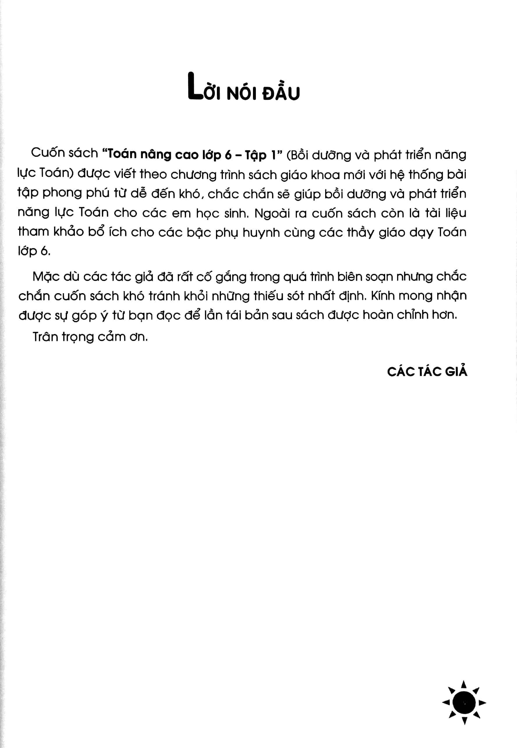 Bo
						
										
										Toan Nang Cao - Boi Duong Va Phat Trien Nang Luc Toan Lop 6 - Tap 1