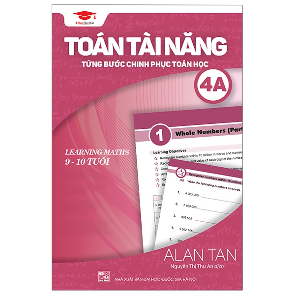 bộ toán tài năng 4a - từng bước chinh phục toán học