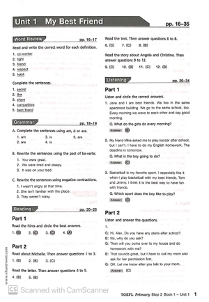 bộ toefl primary book 1 step 2 (kèm cd) - tái bản 2018