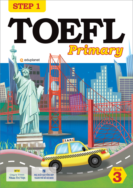 bộ toefl primary step 1 - book3 (+cd) (tái bản 2018)