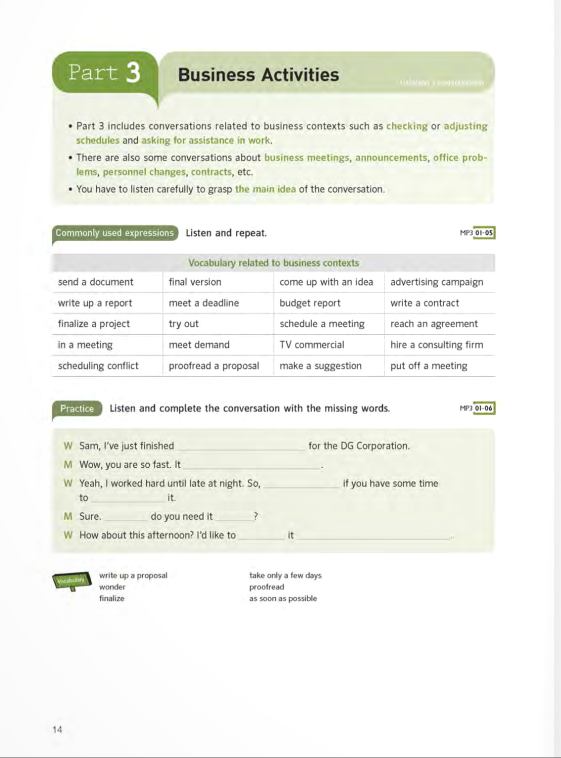 bộ toeic preparation lc+ rc - volume 2