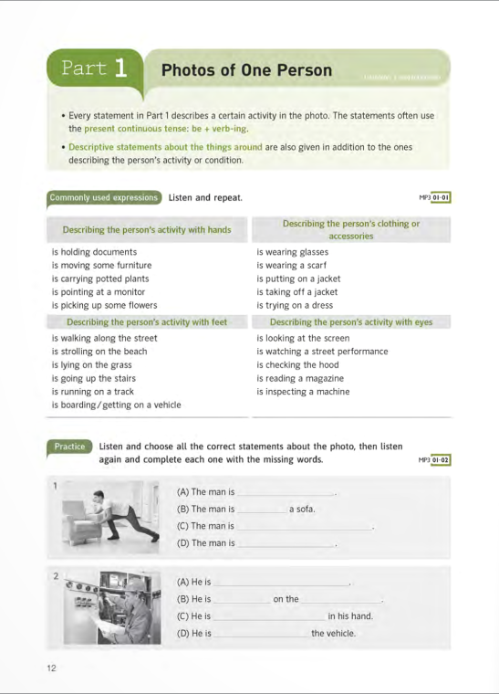 bộ toeic preparation lc+ rc - volume 2