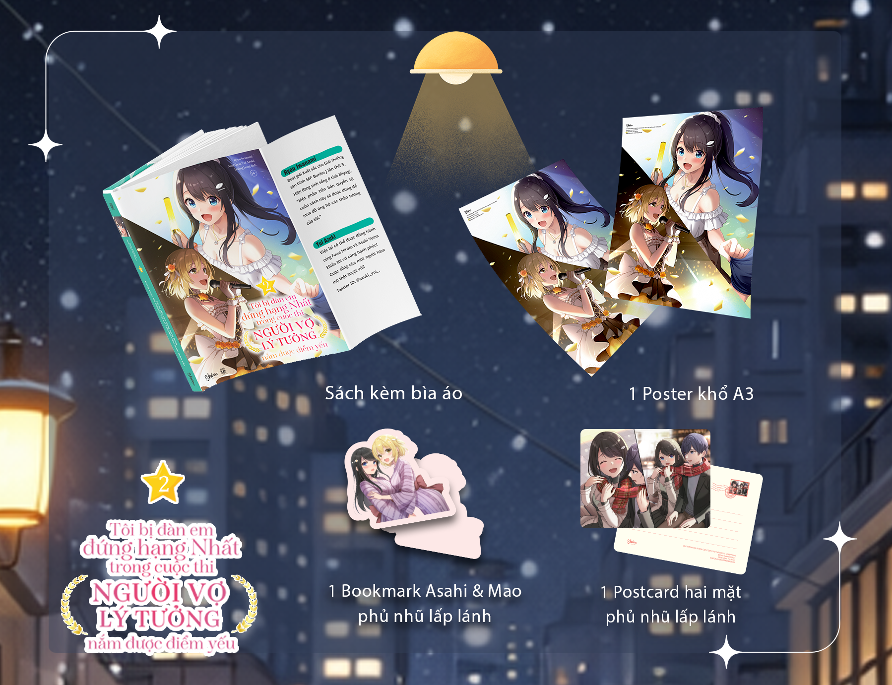Bo
						
										
										Toi Bi Dan Em Dung Hang Nhat Trong Cuoc Thi Nguoi Vo Ly Tuong Nam Duoc Diem Yeu - Tap 2 - Ban Dac Biet - Tang Kem Bookmark Phu Nhu + Postcard Phu Nhu + Poster A3