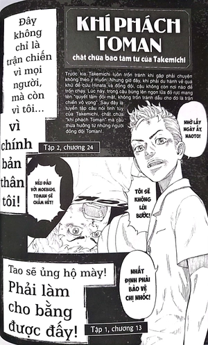 bộ tokyo revengers - character book - tập 1 - thiên thượng thiên hạ