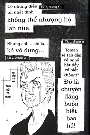 bộ tokyo revengers - character book - tập 1 - thiên thượng thiên hạ