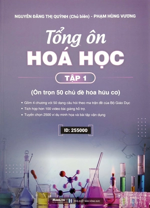 bộ tổng ôn hóa học - tập 1 (ôn trọn 50 chủ đề hóa hữu cơ)