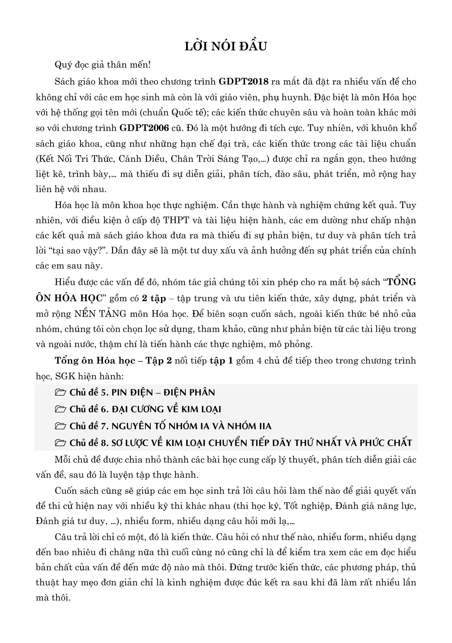 Bo
						
										
										Tong On Hoa Hoc - Tap 2 (Theo Chuong Trinh SGK Moi)