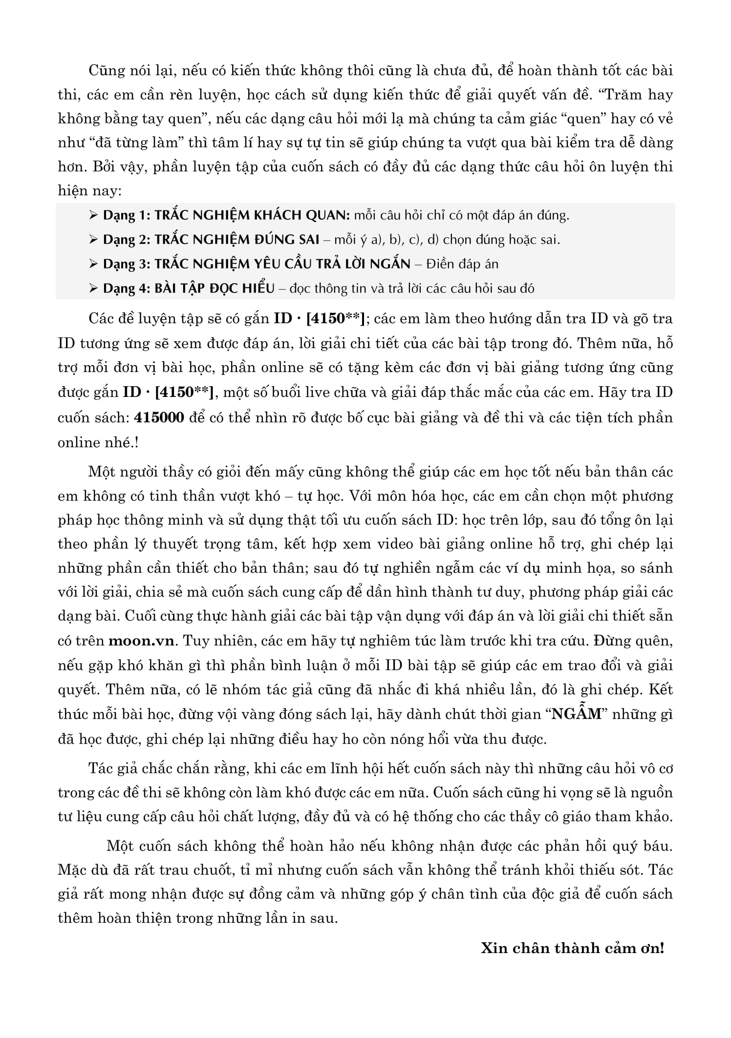 Bo
						
										
										Tong On Hoa Hoc - Tap 2 (Theo Chuong Trinh SGK Moi)