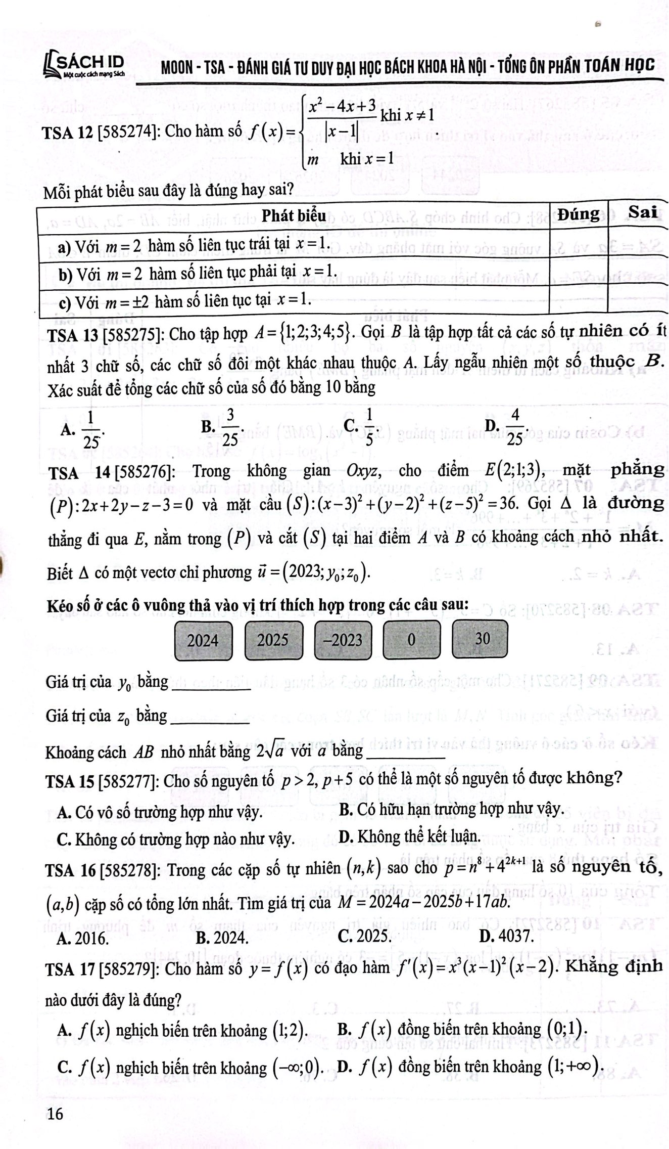 Bo
						
										
										Tong On Phan Toan Hoc - Tap 1