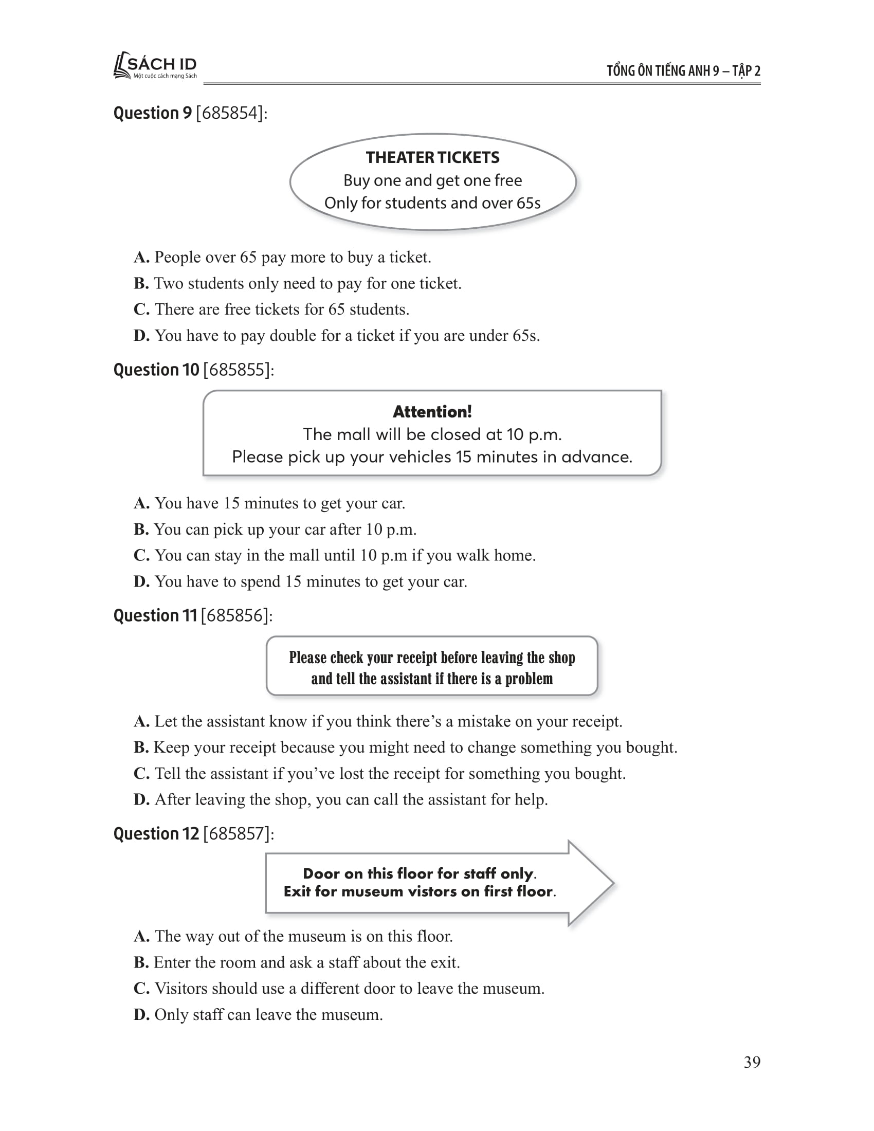 Bo
						
										
										Tong On Tieng Anh 9 - Tap 2