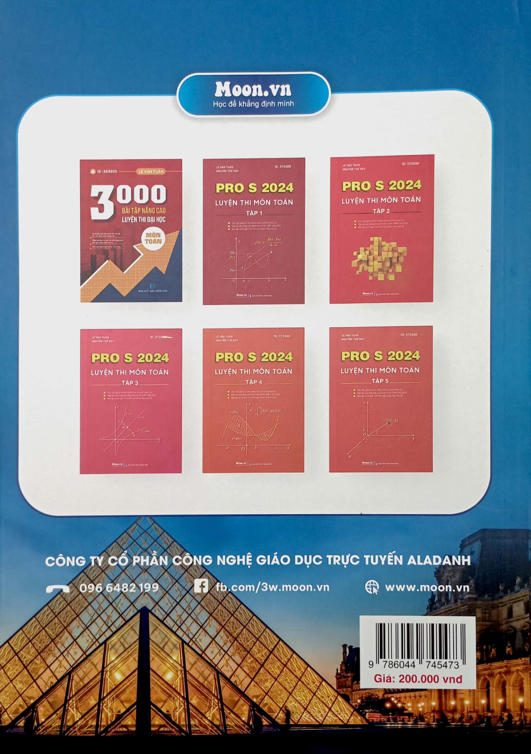 bộ tổng ôn toán học - tập 1 (tái bản 2023)