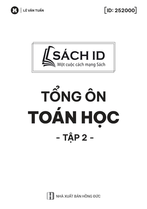 bộ tổng ôn toán học - tập 2 (tái bản 2023)