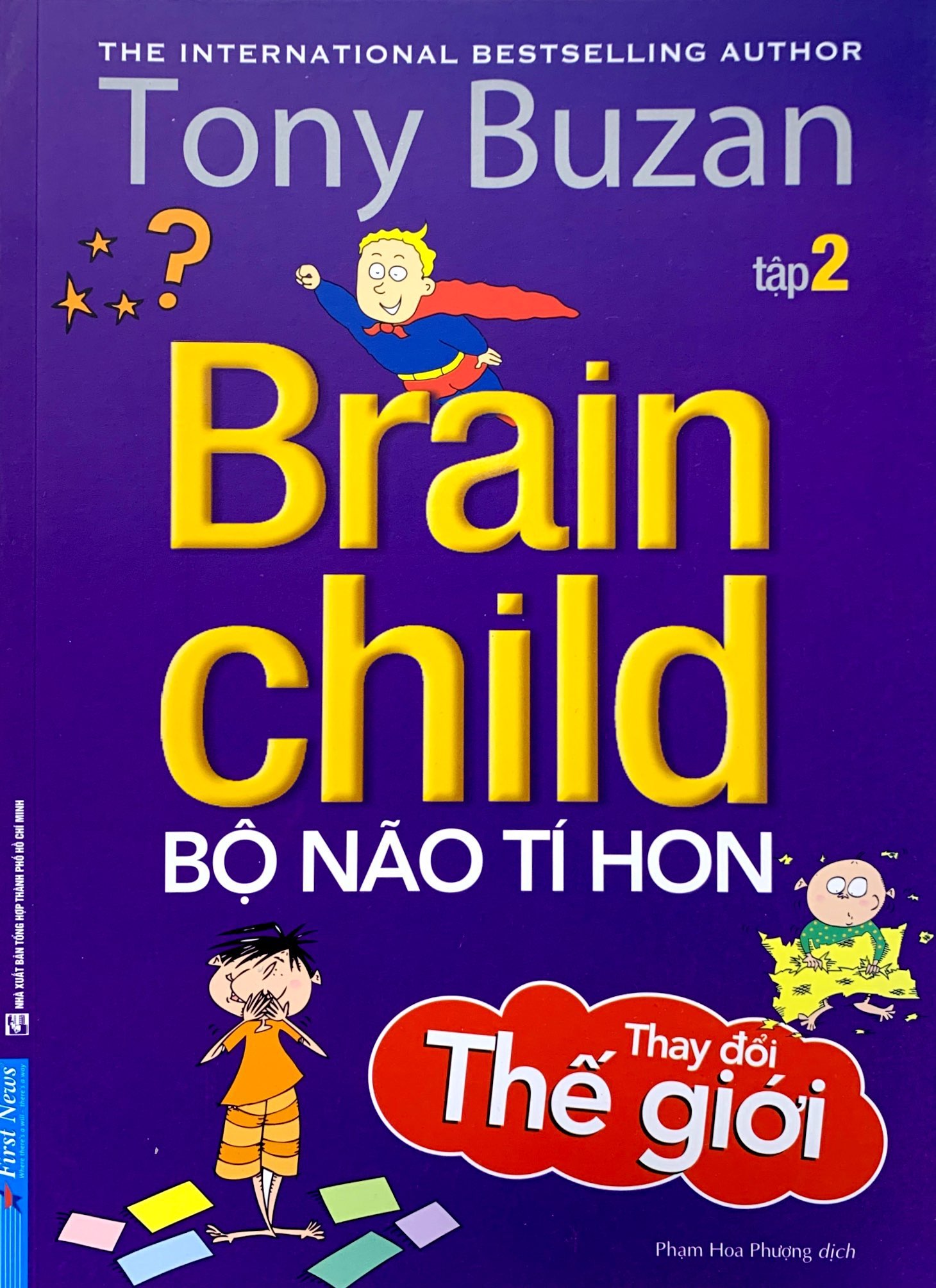 bộ tony buzan - tập 2: bộ não tí hon thay đổi thế giới (tái bản 2020)