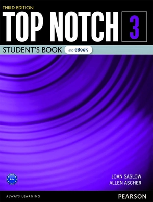bộ top notch level 3 student's book and ebook with digital resources and app 3rd edition