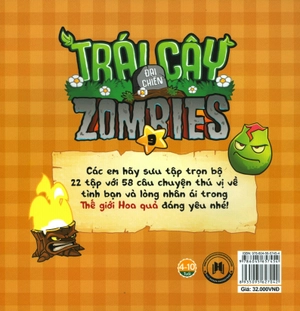 bộ trái cây đại chiến zombie 9 - chiến binh bất tử (tái bản 2019)