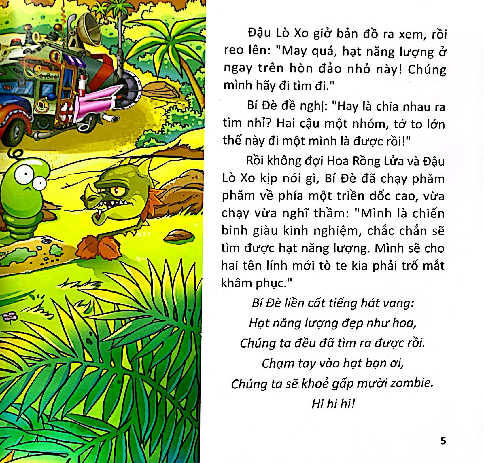 bộ trái cây đại chiến zombie - tập 22: trên đảo hoang (tái bản 2020)