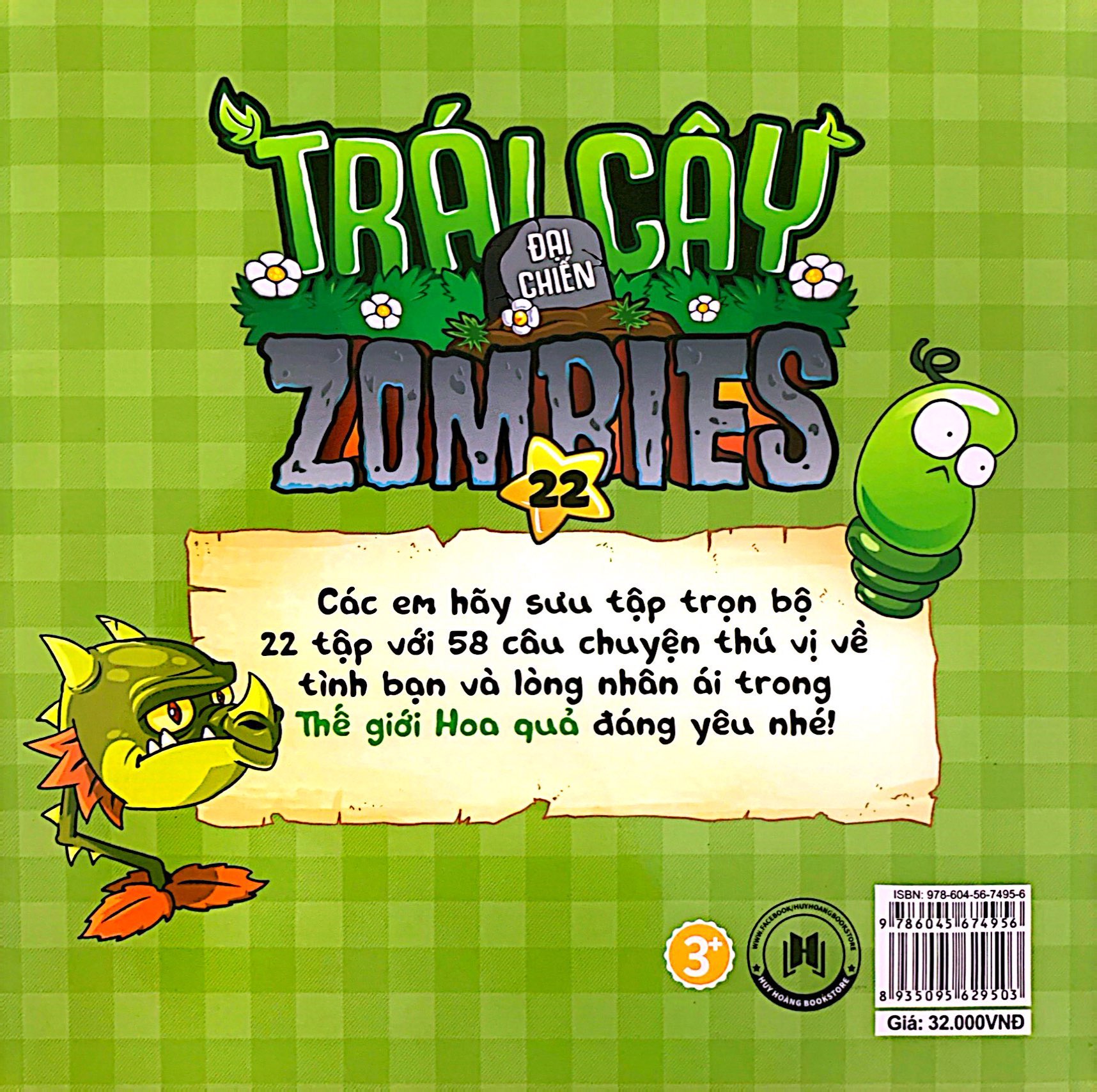 bộ trái cây đại chiến zombie - tập 22: trên đảo hoang (tái bản 2020)