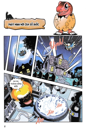 bộ trái cây đại chiến zombie - thế giới khủng long - tập 3: trận chiến xuyên thời gian (tái bản)