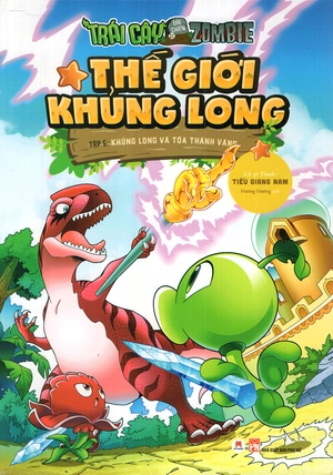 bộ trái cây đại chiến zombie - thế giới khủng long - tập 5: khủng long và tòa thành vàng