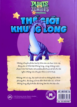 bộ trái cây đại chiến zombie - thế giới khủng long tập 7: kỳ binh quyết chiến (tái bản)