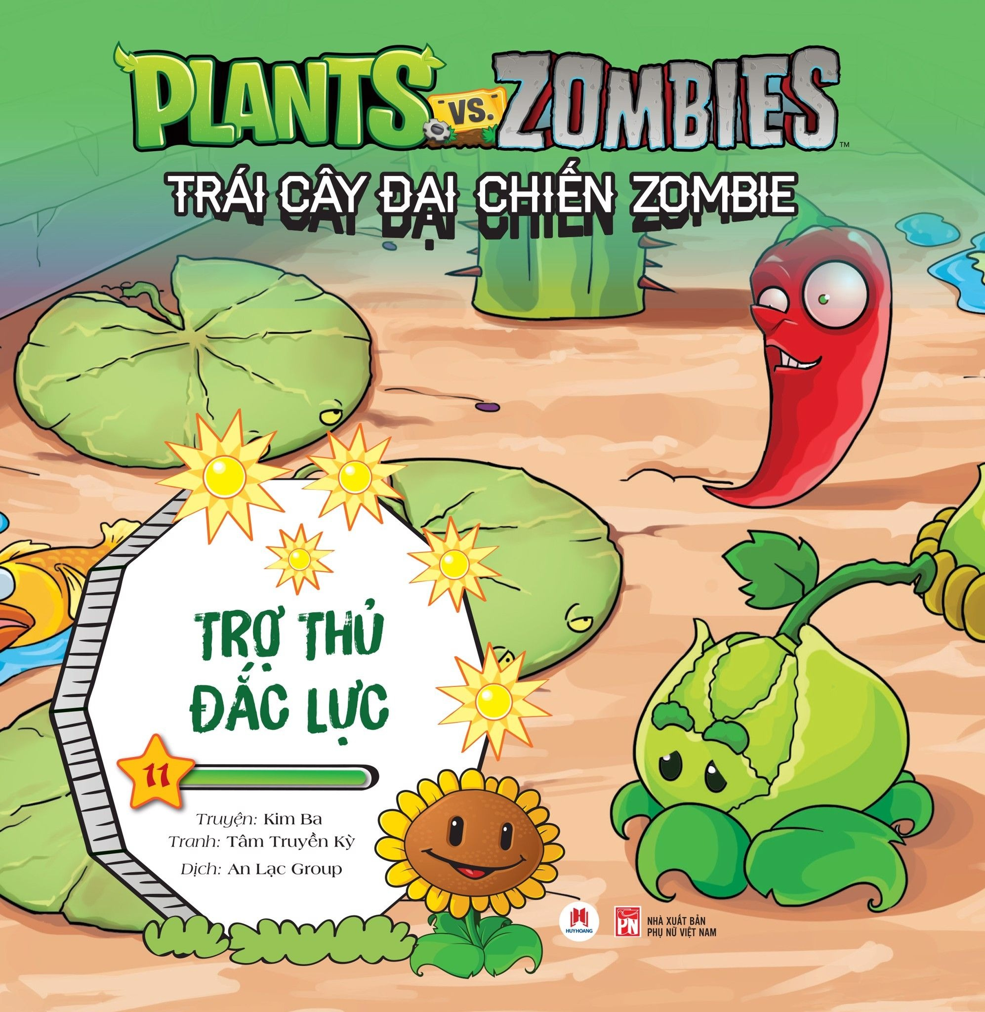 bộ trái cây đại chiến zombies - tập 11: trợ thủ đắc lực