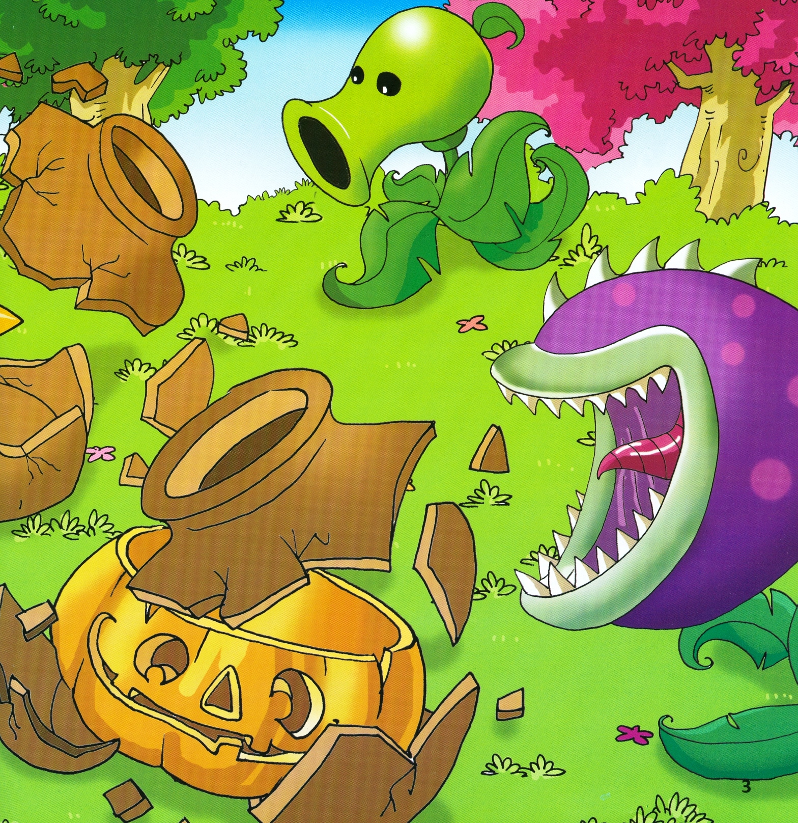 bộ trái cây đại chiến zombies - tập 3: phòng ngự chắc chắn