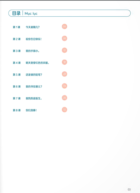 Bo
						
										
										Trai Nghiem Tieng Trung Danh Cho Hoc Sinh Tieu Hoc - Tap 2 - Sach Bai Tap