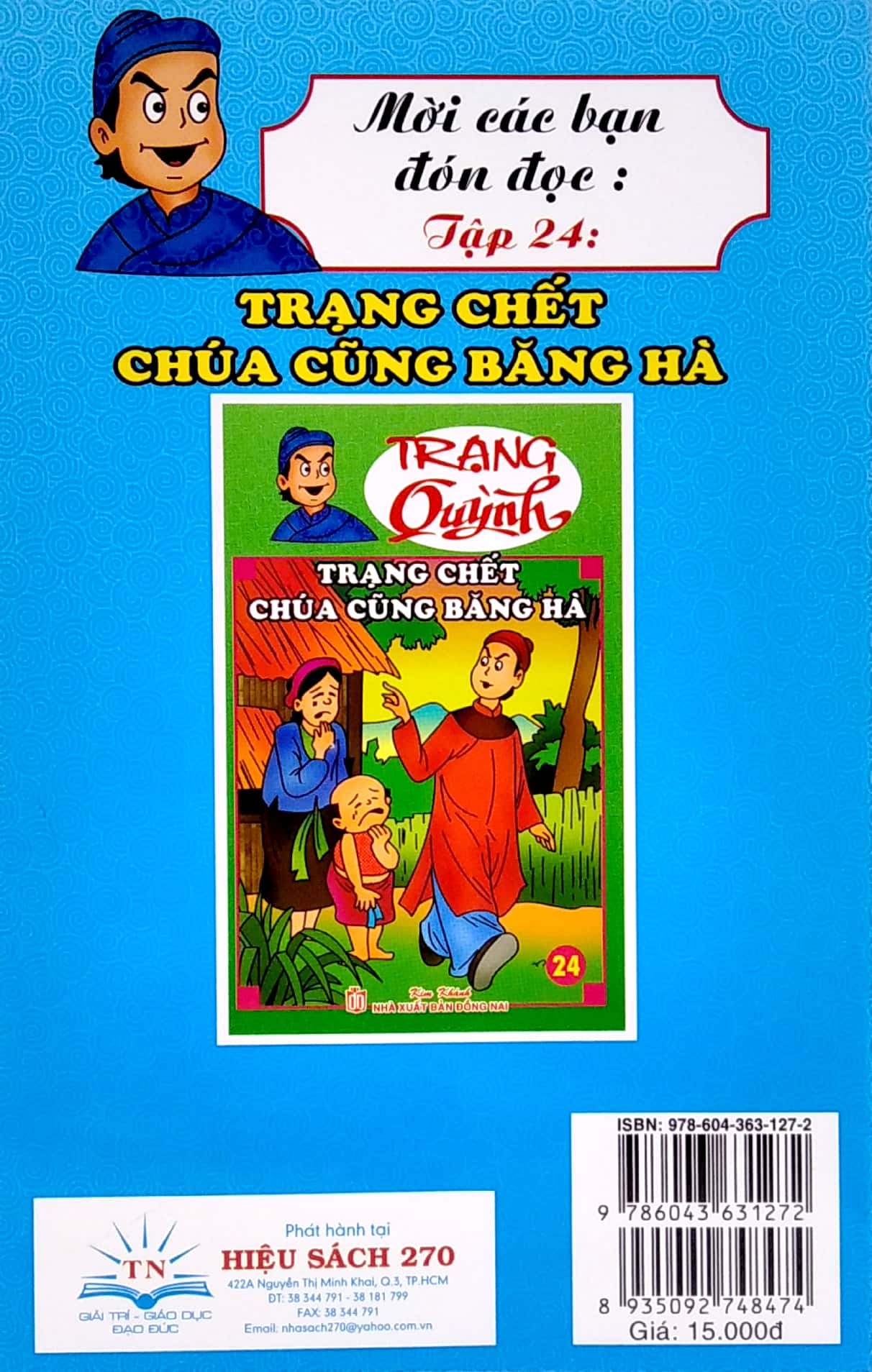 bộ trạng quỷnh - tập 23: cây cải tiến chúa