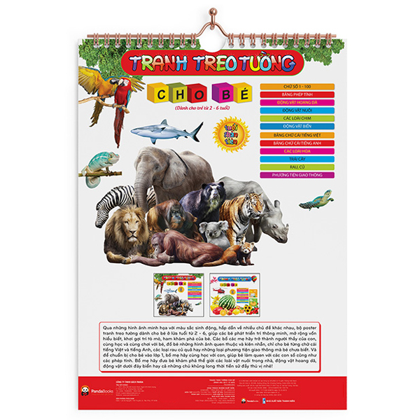 Bo
Tranh Treo Tuong Cho Be (Danh Cho Be Tu 2 Den 6 Tuoi)