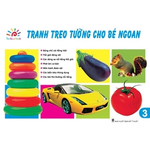 bộ tranh treo tường cho bé ngoan - tập 3